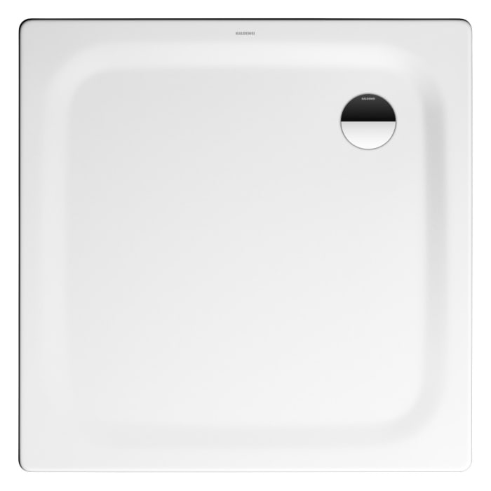 Kaldewei TEMPER Duschwanne 80 x 80 cm mit Invisibe Grip und Wannenträger