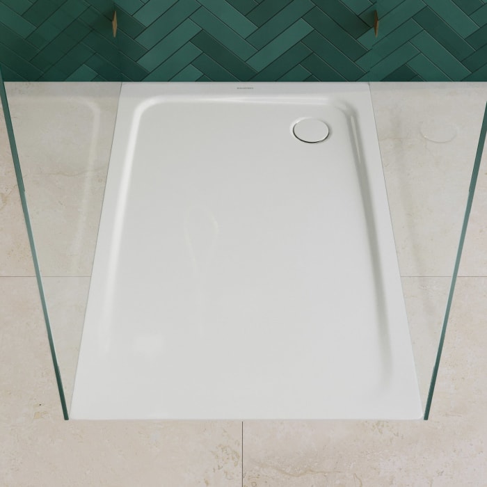 Kaldewei TEMPER Duschwanne 90 x 120 cm mit Invisible Grip