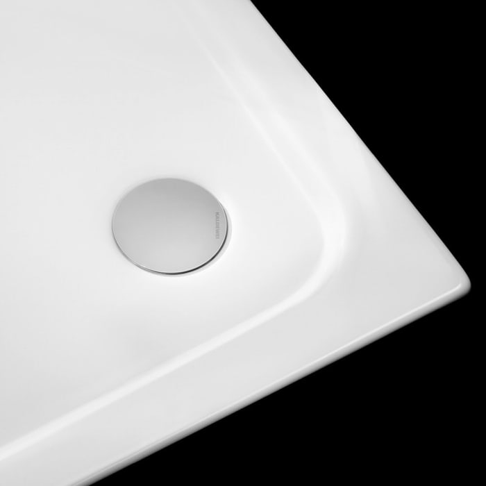 Kaldewei SUPERPLAN CLASSIC 402-1 Duschwanne 75 x 100 cm mit Perl-Effekt