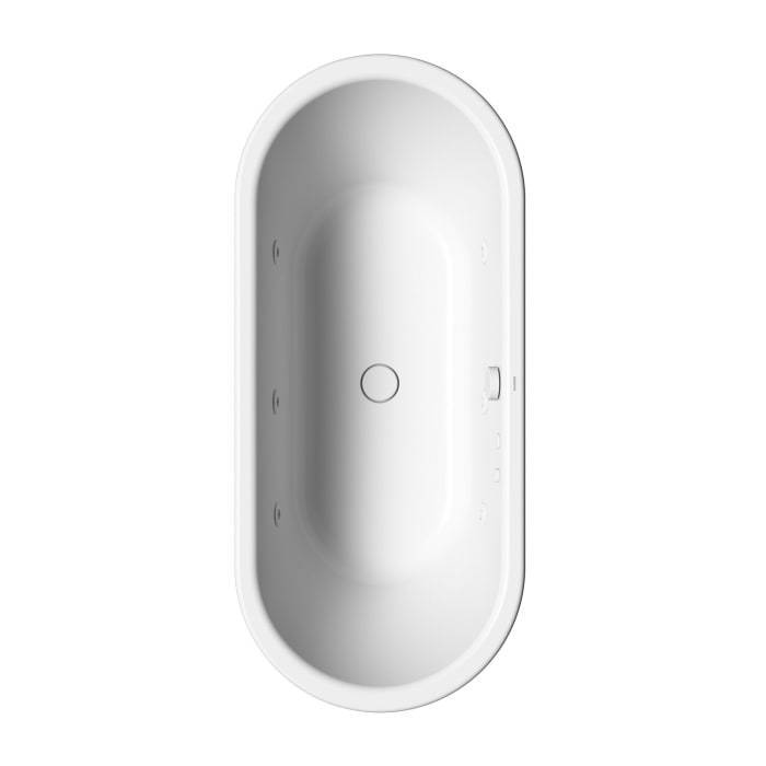 Kaldewei Centro Duo Oval 127-1 mit BODY Whirlsystem
