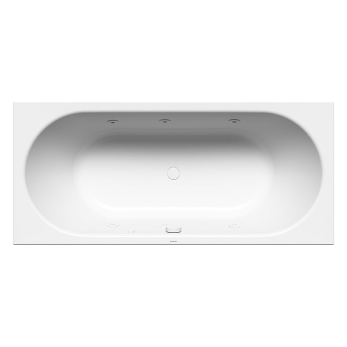 Kaldewei Classic Duo 107 Whirlpool mit BODY Whirlsystem, Perl-Effekt
