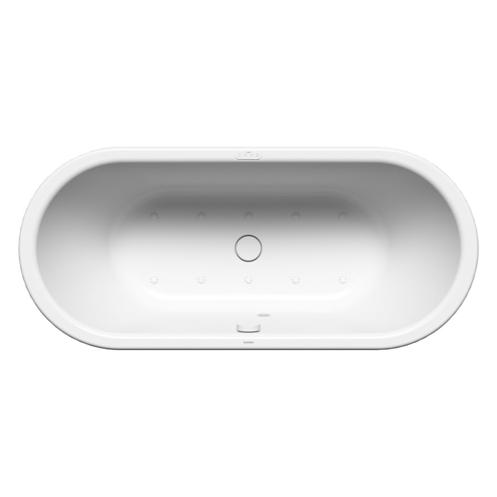 Kaldewei Meisterstück Centro Duo Oval 1128 mit SOUL Whirlsystem, Perl-Effekt