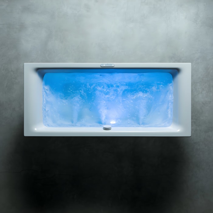 Kaldewei Saniform Plus 361 Whirlpool mit BODY Whirlsystem, Perl-Effekt
