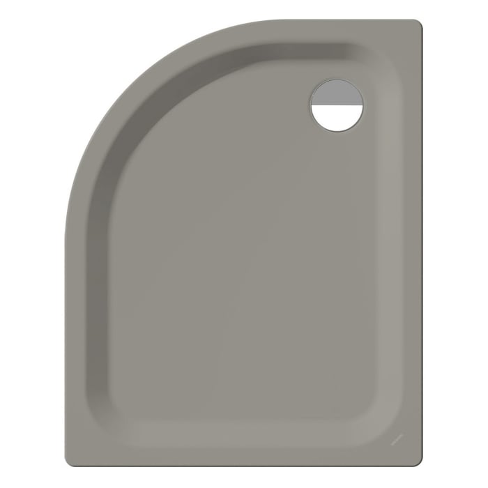 Kaldewei Zirkon 603-1 Viertelkreis-Duschwanne 90 x 80 x 3,5 cm
