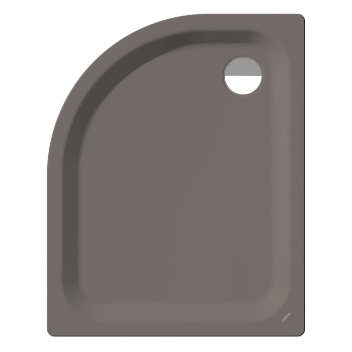 Kaldewei Zirkon 603-1 Viertelkreis-Duschwanne 90 x 80 x 3,5 cm