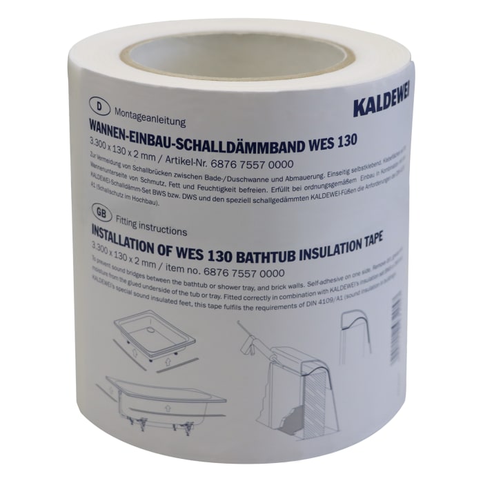 Kaldewei Wannen-Einbauband WES 130, 330 x 13 cm