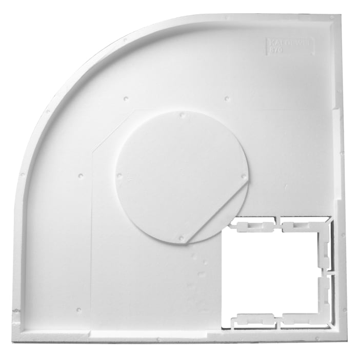 Kaldewei Ersatz-Wannenträger für Arrondo Viertelkreis-Duschwanne 90 x 90