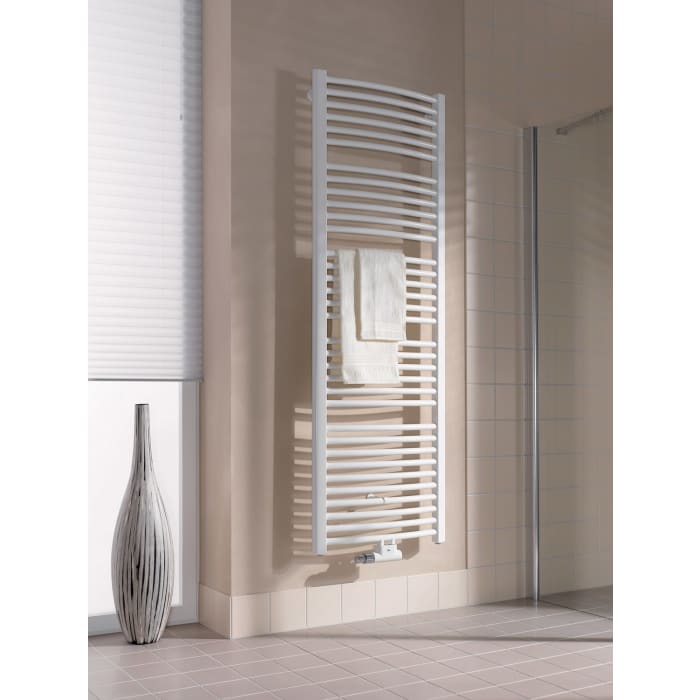 Kermi Basic 50 R gebogen Badheizkörper 59,9 x 6 x 177 cm