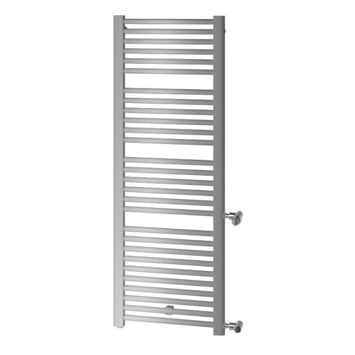 Kermi Basic-D gerade Badheizkörper 144,8 x 59,9 x 3,5 cm, Anschluss rechts, Nabenabstand 9 cm