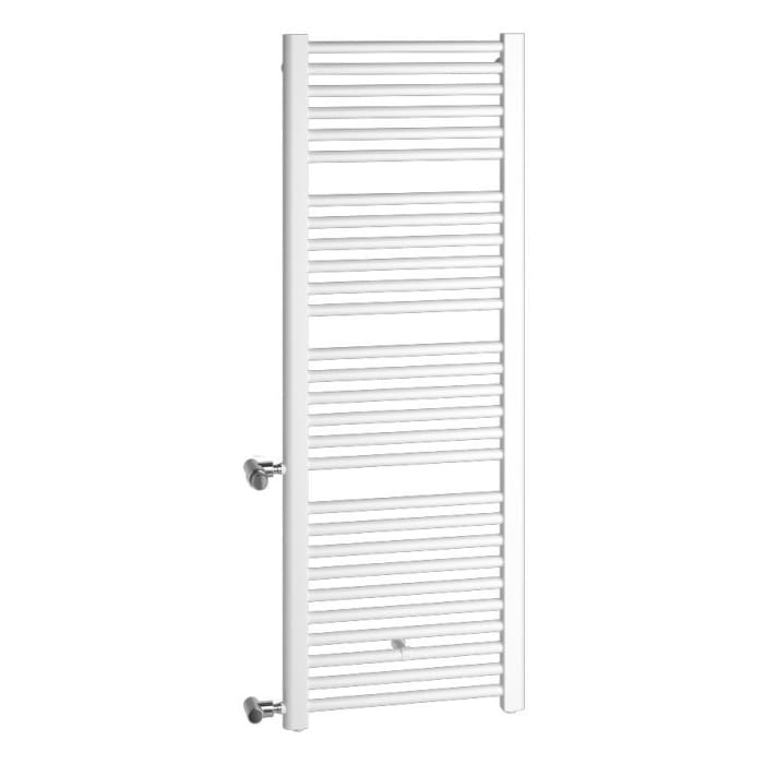 Kermi Basic-D gerade Badheizkörper 117,2 x 45 x 3,5 cm, Anschluss links, Nabenabstand 9 cm