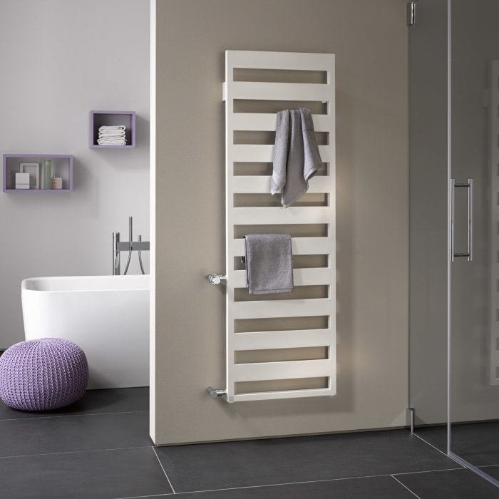 Kermi Casteo-D Badheizkörper 75 x 3 x 125,9 cm, NA 500, Anschluss links