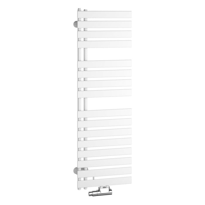 Kermi Credo Half flat Badheizkörper 45 x 143,6 cm, links, mit Mittenanschluss