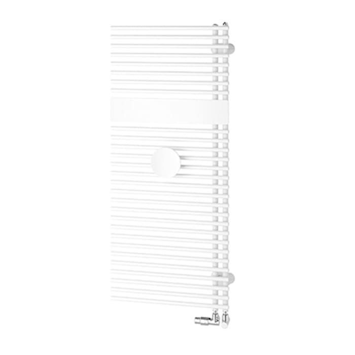 Kermi Credo Half round Badheizkörper 45 x 180 cm, rechts