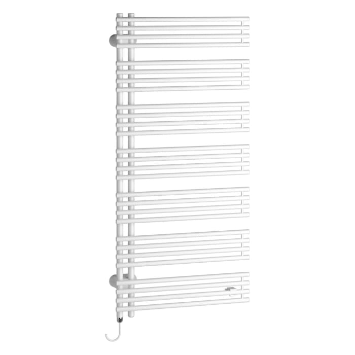 Kermi Diveo-E Badheizkörper 60 x 4,6 x 132 cm inkl. Elektro-Set WRX links