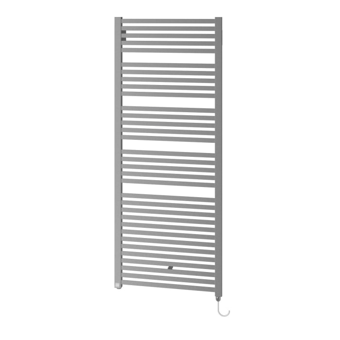 Kermi Geneo quadris-E Badheizkörper 44,7 x 3,2 x 149,4 cm inkl. Elektro-Set WRS rechts