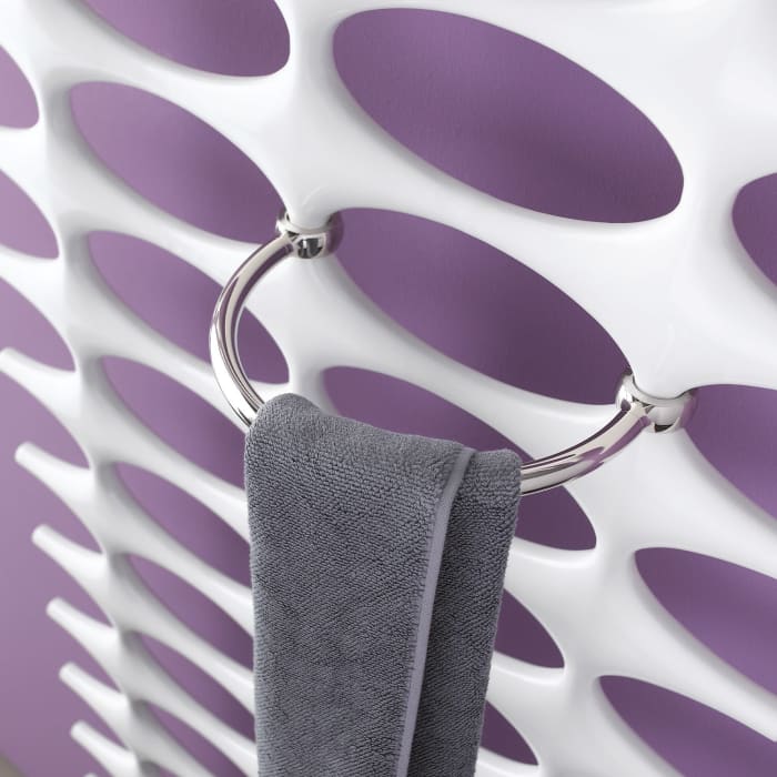 Kermi Ideos-E Badheizkörper 50,8 x 3,7 x 152,6 cm inkl. Elektro-Set WRX rechts