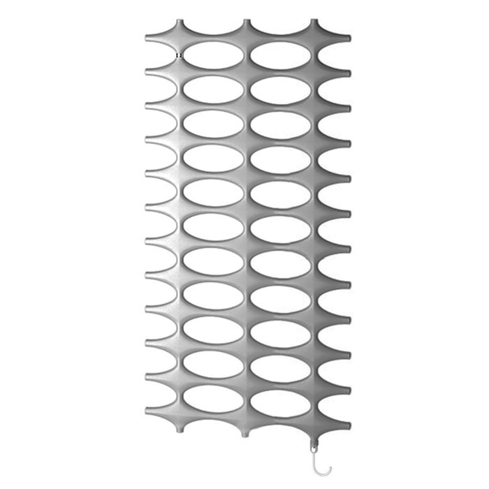 Kermi Ideos-E Badheizkörper 75,8 x 3,7 x 190,1 cm inkl. Elektro-Set WRS rechts