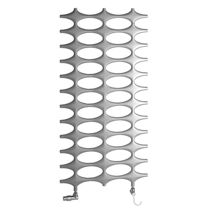 Kermi Ideos Elektro-Zusatzbetrieb Badheizkörper 75,8 x 3,7 x 152,6 cm inkl. Elektro-Set WWS rechts