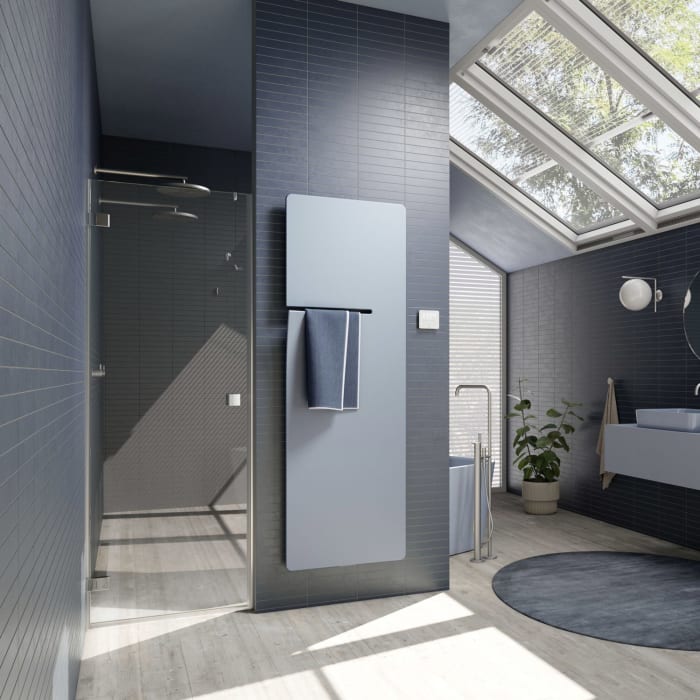 Kermi Ineo-E Badheizkörper 60 x 140 cm inkl. Elektro-Set WWS rechts