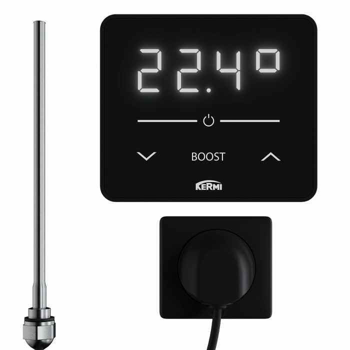 Kermi Ineo-E Badheizkörper 60 x 180 cm inkl. Elektro-Set WRS links