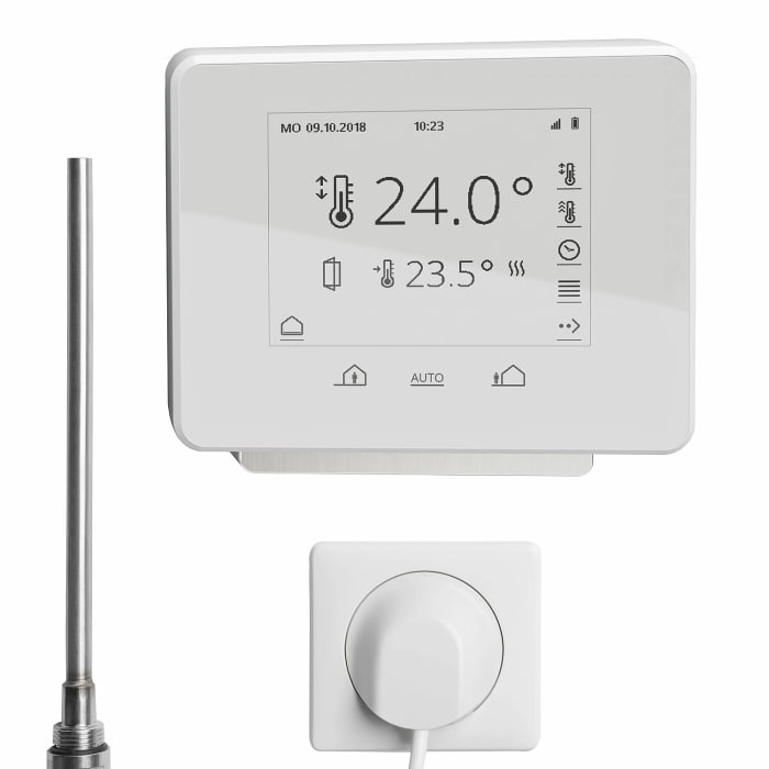 Kermi Ineo-E Badheizkörper 60 x 180 cm inkl. Elektro-Set WRX links