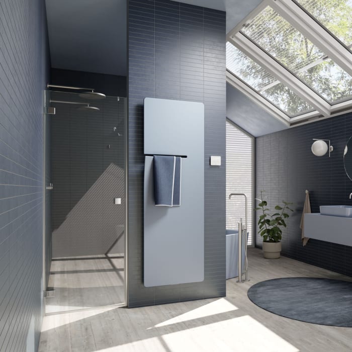 Kermi Ineo-E Badheizkörper 60 x 180 cm inkl. Elektro-Set WRS rechts