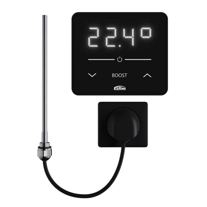 Kermi Tabeo-E Badheizkörper 75 x 10,1 x 175,7 cm inkl. Elektro-Set WRS links