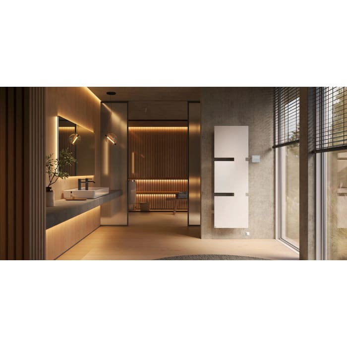 Kermi Tano-E Badheizkörper  60 x 180 cm inkl. Elektro-Set WWS rechts