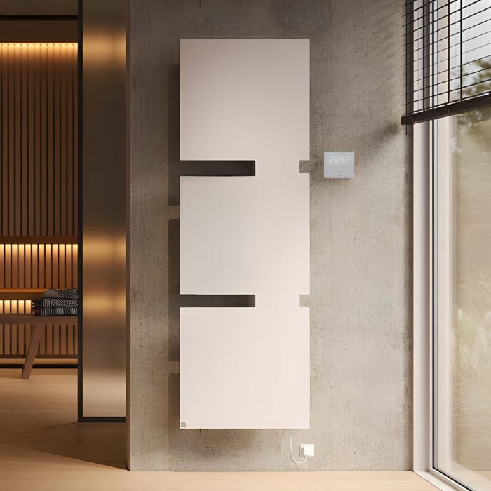 Kermi Tano-E Badheizkörper  60 x 180 cm inkl. Elektro-Set WRS rechts