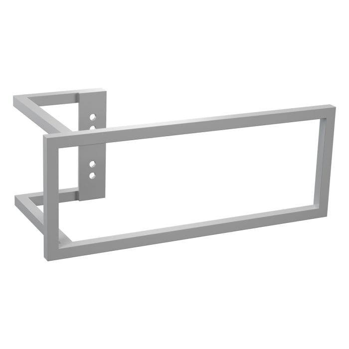 Kermi rechteckiger Bügel RAL 9005