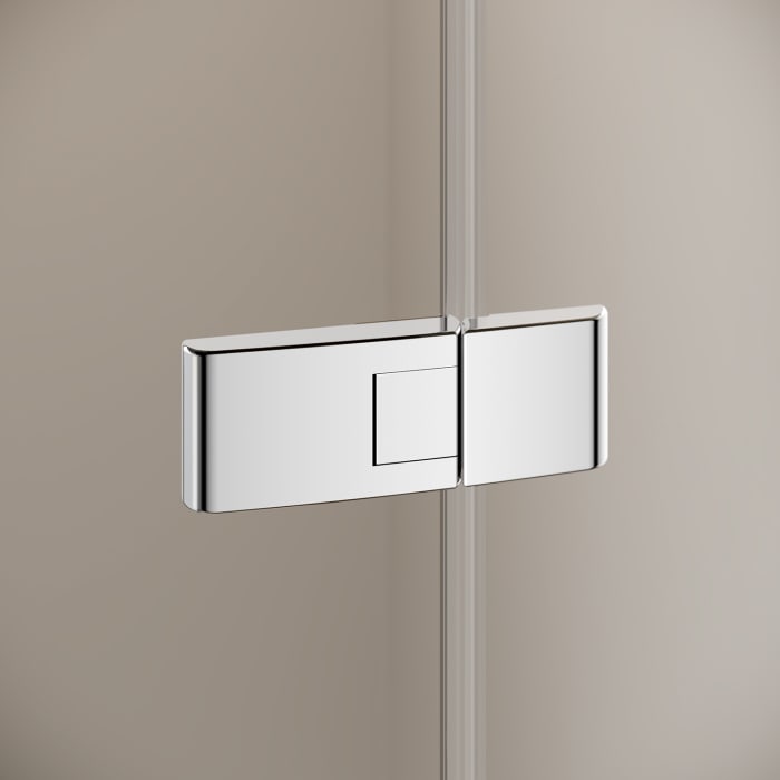 Kermi MENA Eckeinstieg Pendeltür 75 cm Halbteil rechts