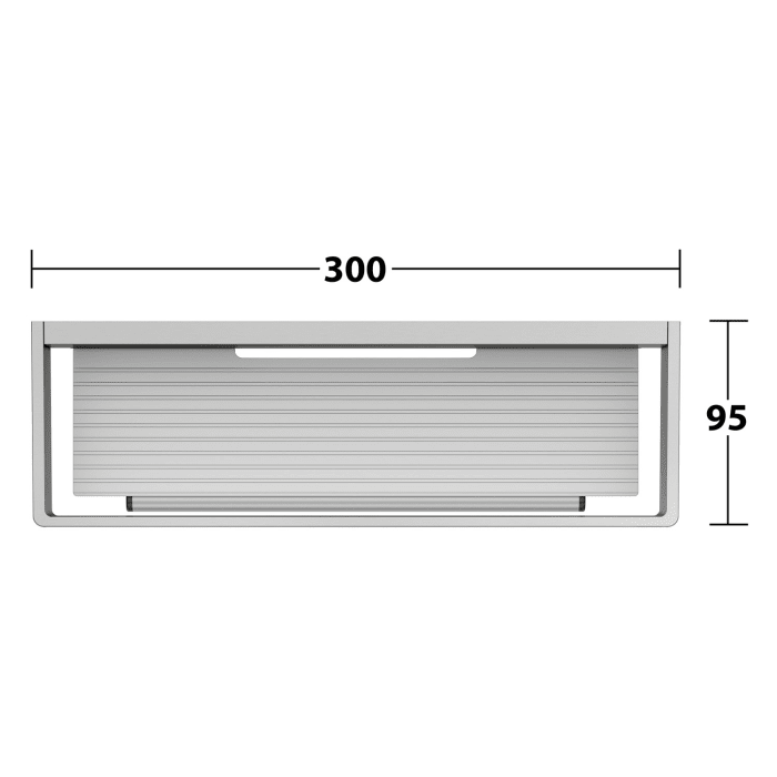 Keuco EDITION 11 Duschkorb mit Glasabzieher