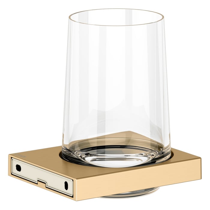 Keuco EDITION 11 Glashalter mit Echtkristallglas