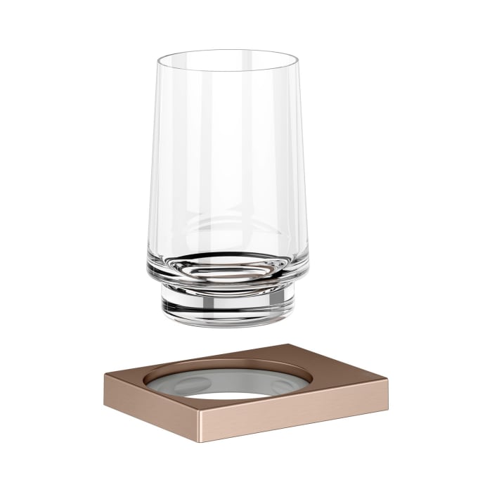 Keuco EDITION 11 Glashalter mit Echtkristallglas