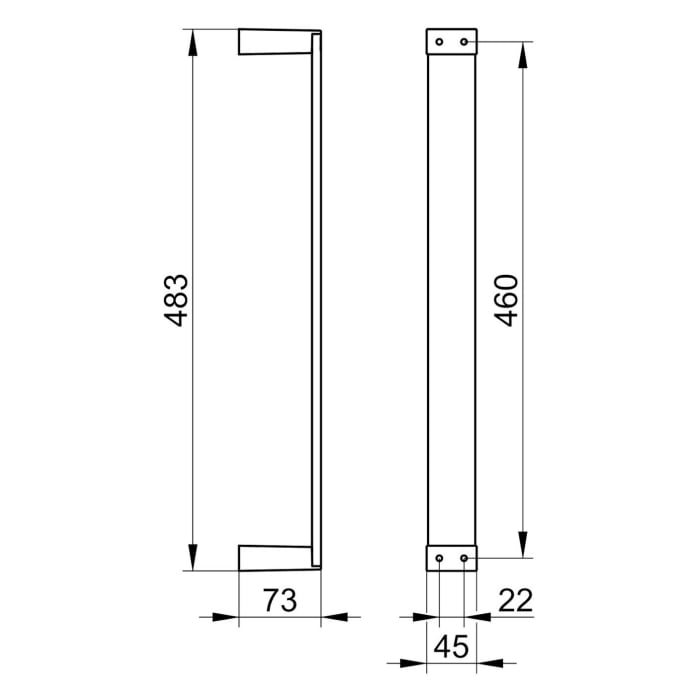 Keuco EDITION 11 Handtuchhalter für Gästehandtücher