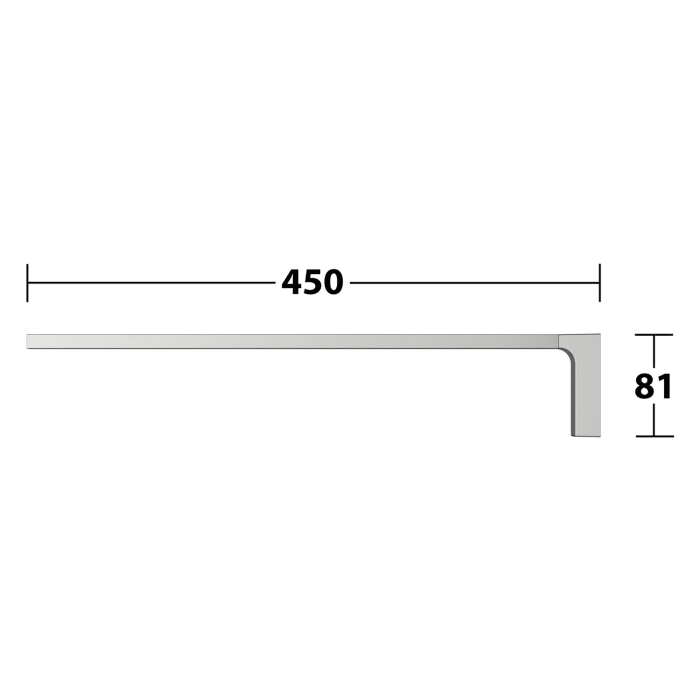 Keuco EDITION 11 Handtuchhalter einarmig, starr, 45 cm