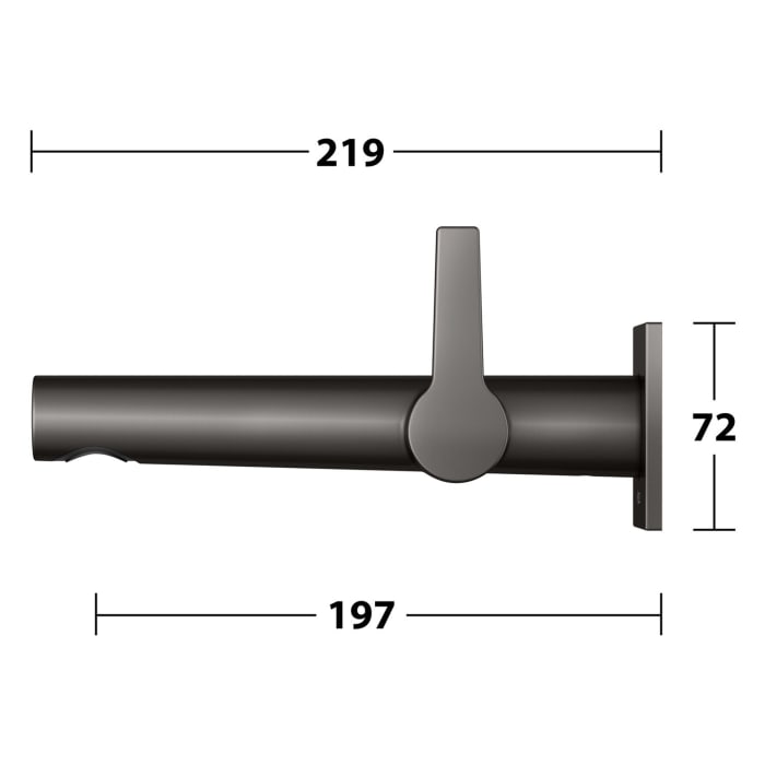 Keuco EDITION 11 Einhebel-Waschtischmischer Unterputz, Ausladung 16,5 cm