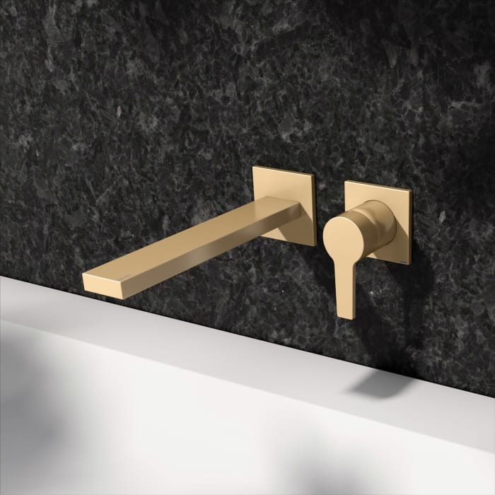 Keuco EDITION 11 Einhebel-Waschtischmischer Unterputz, 2-Loch, Ausladung 24,3 cm