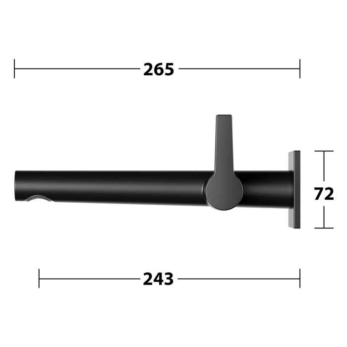 Keuco EDITION 11 Einhebel-Waschtischmischer Unterputz, Ausladung 24,3 cm
