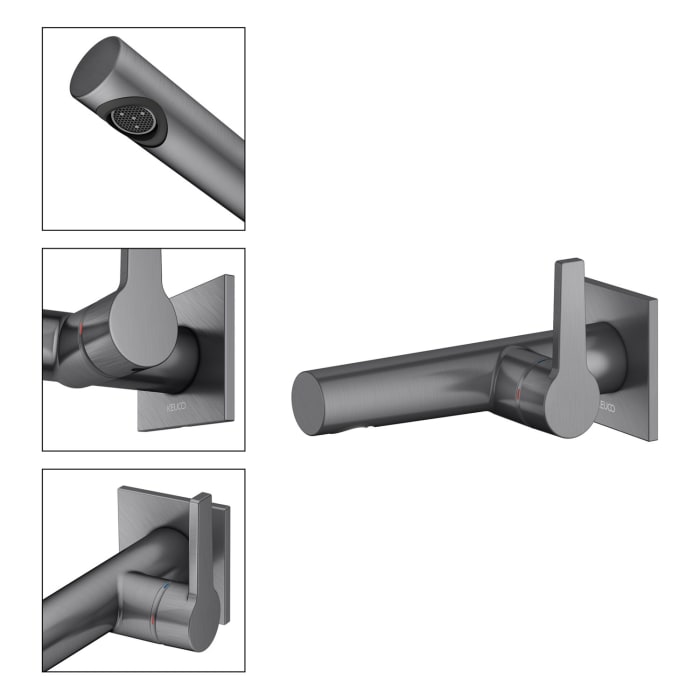 Keuco EDITION 11 Einhebel-Waschtischmischer Unterputz, Ausladung 16,5 cm