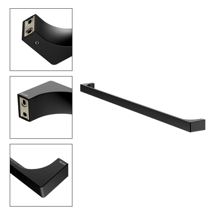 Keuco EDITION 11 Black Selection Badetuchhalter 82 cm