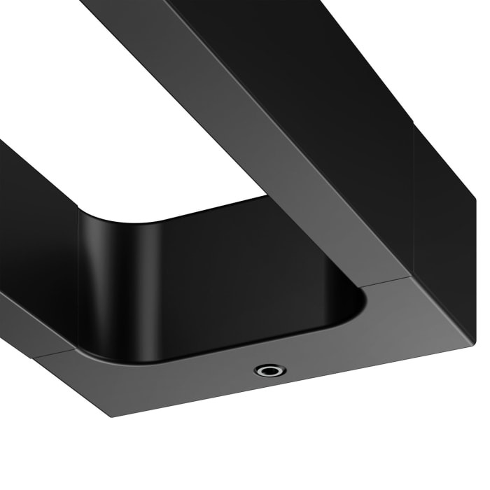 Keuco EDITION 11 Black Selection Handtuchhalter zweiarmig, starr, 45 cm