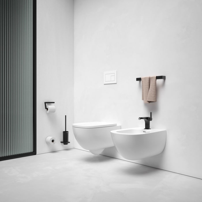 Keuco EDITION 11 Black Selection Toilettenpapierhalter