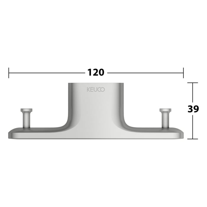 Keuco EDITION 400 Handtuchhaken doppelt