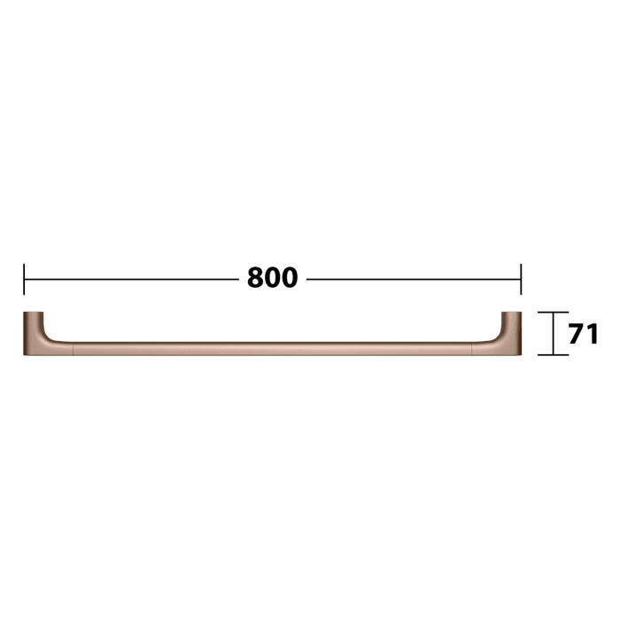 Keuco EDITION 400 Badetuchhalter 80 cm