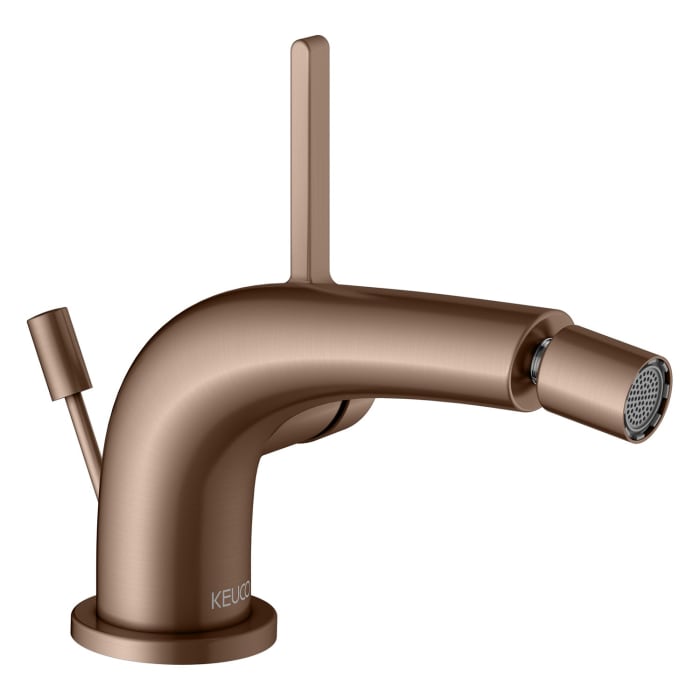 Keuco EDITION 400 Einhebel-Bidetmischer, mit Zugstangen-Ablaufgarnitur