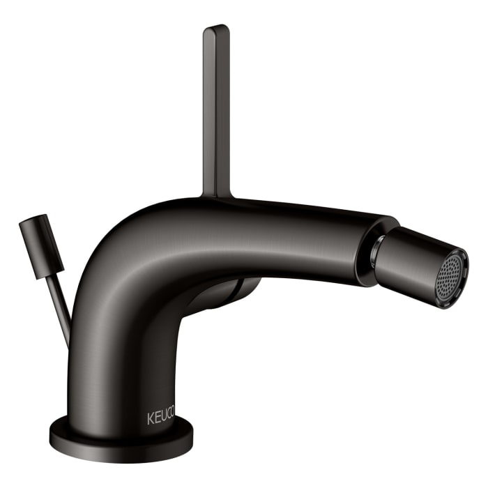 Keuco EDITION 400 Einhebel-Bidetmischer, mit Zugstangen-Ablaufgarnitur