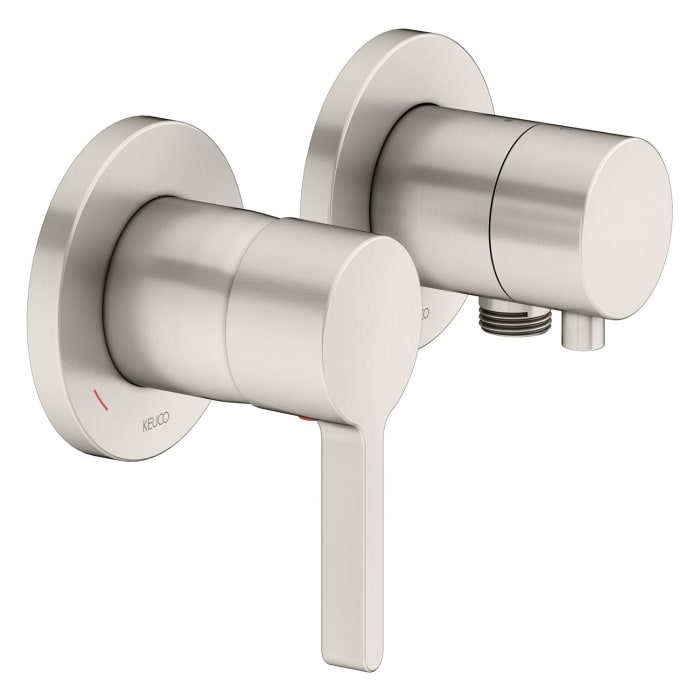 Keuco EDITION 400 Einhebelmischer Set für 2 Verbraucher, mit Schlauchanschluss