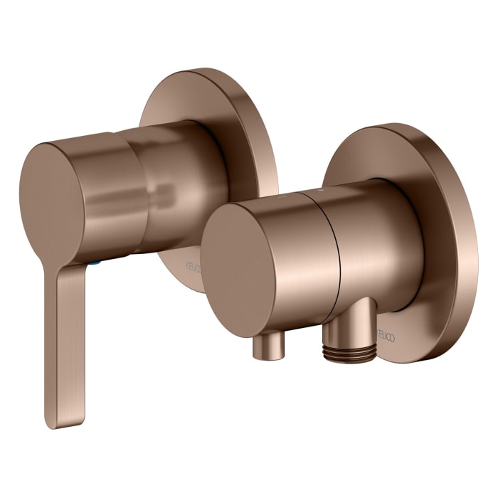 Keuco EDITION 400 Einhebelmischer Set für 2 Verbraucher, mit Schlauchanschluss