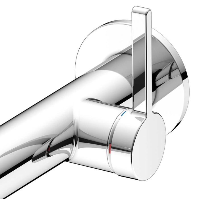 Keuco EDITION 400 Einhebel-Waschtischmischer Unterputz, Ausladung 19,7 cm